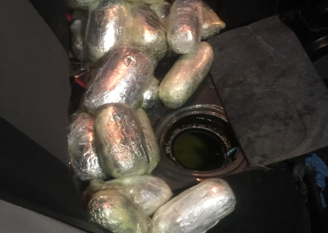 Aracında 28 Kilogram Patlayıcı Ele Geçirildi