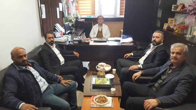 Deneri’den Prof. Dr. Şimşek’e Nezaket Ziyareti
