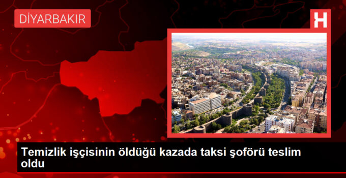 Diyarbakır’da paklık emekçisi taksinin çarpması sonucu hayatını kaybetti
