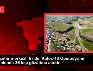 Eskişehir merkezli 5 vilayette ‘Kafes-18 Operasyonu’ düzenlendi: 36 kişi gözaltına alındı