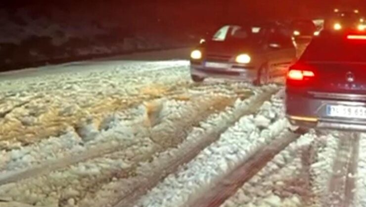 Şanlıurfa’da dolu ve kar yağışı tesirli oldu