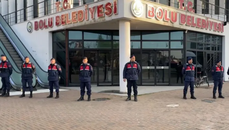 Bolu Belediyesi’ne operasyon