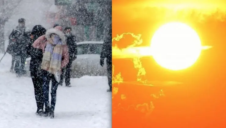 Evvel kar ve don sonra çöl sıcağı geliyor…