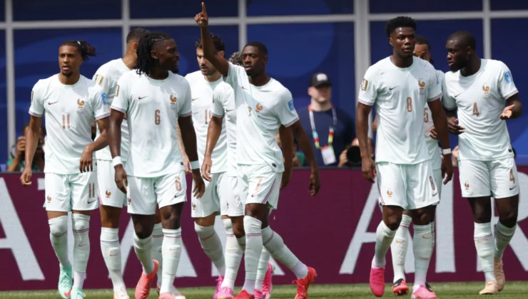 Dembele 3’ledi, Fransa namağlup başkan geçti