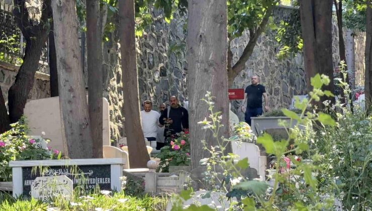 Narin Güran’ın babası ve ağabeyi Mattia Ahmet Minguzzi’nin kabrini ziyaret etti