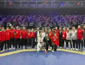 Ulusal taekwondoculardan 13 madalya