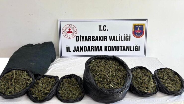 Diyarbakır’da 41 kilo esrar ele geçirildi, 18 şüpheliye süreç yapıldı