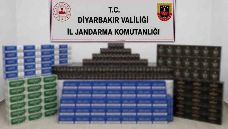 Diyarbakır’da kaçakçılık operasyonu: 35 kuşkulu yakalandı
