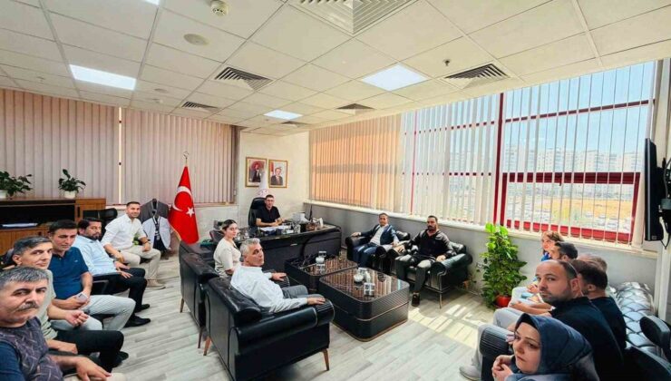 Hak-İş İl Başkanı Aküzüm, Başhekim Avınca ile görüştü