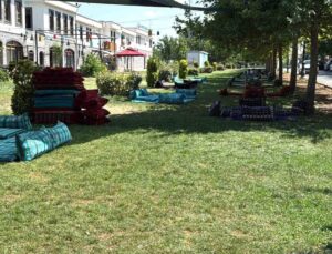 Sıcaklık arttı, Diyarbakır’da tarihi yerler boş kaldı