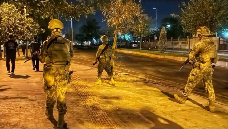 Diyarbakır’da şok uygulama: Silah ve yasaklı madde ele geçirildi